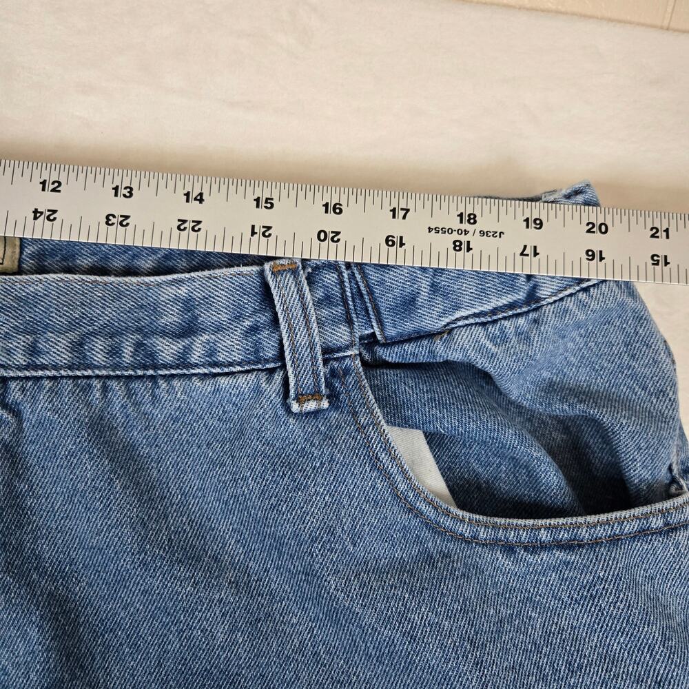 L.L. Bean Comfort Waist Jeans Mens 44x32 Straight Leg Jeans Denim 0833 - Picture 6 of 13